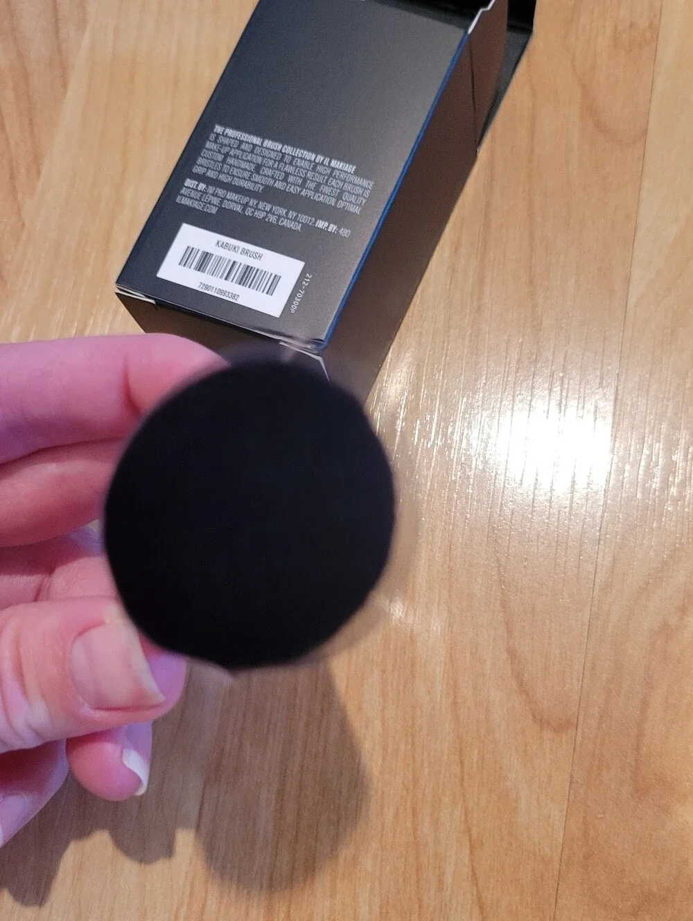 IL MAKIAGE Kabuki Brush Black New